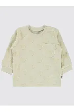 Sweat-shirt bébé 0-24 mois couleur pierre - Pack