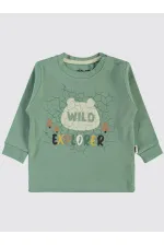 Bebek Sweatshirt 0-24 Ay Çağla Yeşili - Paket