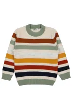 Boy's Sweater 2-5 Years Old Soft Khaki - Package