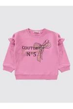 Ensemble survêtement fille 2-5 ans rose pivoine - Paquet