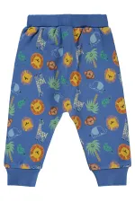 Culotte bébé simple 0-24 mois bleu marine clair - Paquet