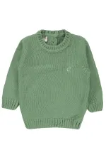 Pull bébé 0-24 mois kaki - Pack