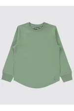 Erkek Çocuk Sweatshirt 6-9 Yaş Soft Haki - Paket