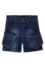 Boys Shorts 6-9 Years Dark Blue - Package
