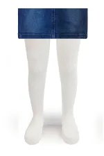 Collants écrus pour filles - Paquet