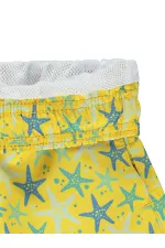 Short de bain garçon 2-5 ans jaune - Paquet