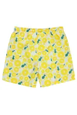 Boys Swim Shorts 10-13 Years Yellow - Package