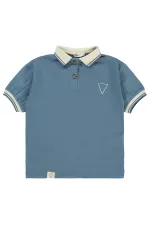 T-shirt garçon 6-9 ans Indigo - Paquet