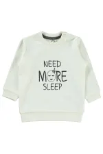 Sweat Bébé 0-24 Mois Écru - Pack