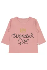 Sweat-shirt bébé 0-24 mois rose pastel foncé - Pack