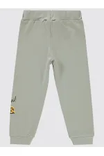 Boy's Tracksuit Bottoms 2-5 Years Old Soft Gray - Pack
