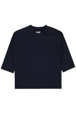 Sweat-shirt bébé 0-24 mois bleu marine doux - Pack