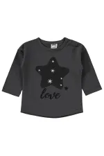 Baby Sweatshirt 0-24 Months Anthracite - Package