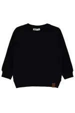Boys Sweatshirt 2-5 Years Old Black - Pack