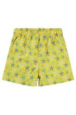 Short de bain garçon 2-5 ans jaune - Paquet