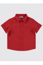 Boy Shirt 2-5 Years Red - Pack