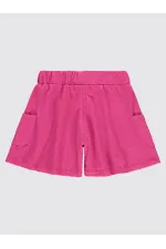 Short fille 10-13 ans rose vif - Paquet