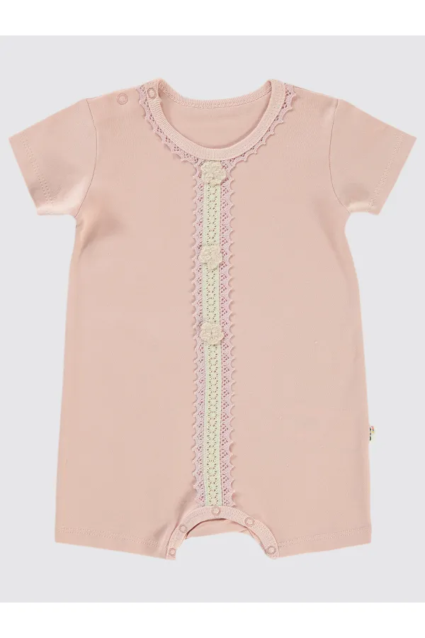 Baby Rompers 0-24 Months Pink - Pack
