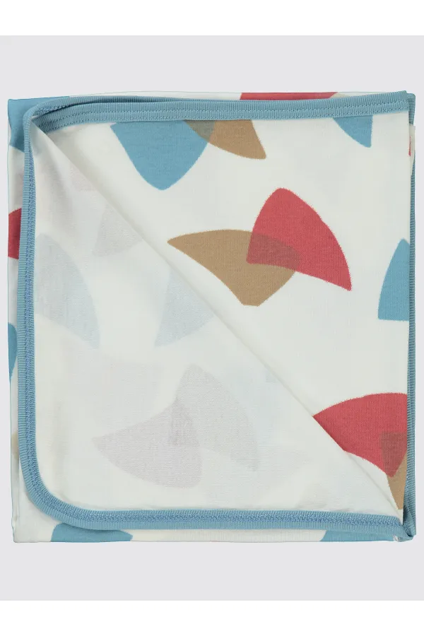 Couverture et lange bébé 0-24 mois Bleu - Paquet Couverture et lange bébé 0-24 mois Bleu - Paquet