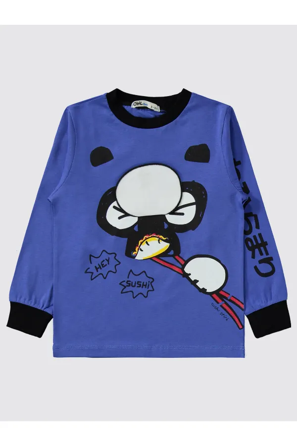 Ensemble pyjama pour garçon de 2 à 5 ans Saks - Paquet
