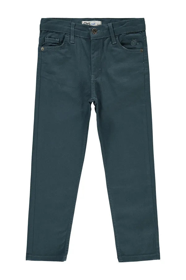 Boy's Trousers 10-13 Years Old Anthracite - Package