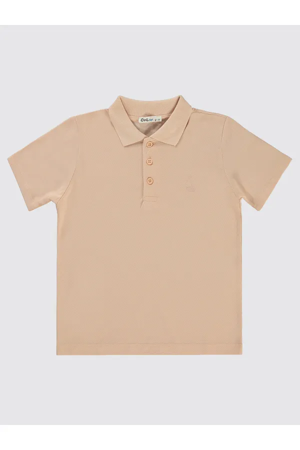 T-shirt garçon 6-9 ans Saumon - Paquet