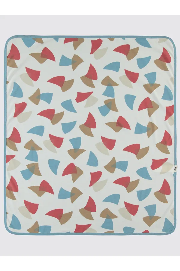 Couverture et lange bébé 0-24 mois Bleu - Paquet Couverture et lange bébé 0-24 mois Bleu - Paquet