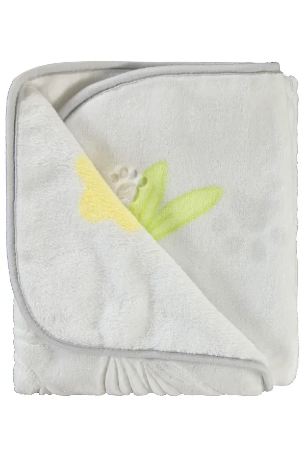 Couverture et lange bébé 0-24 mois Gris - Paquet