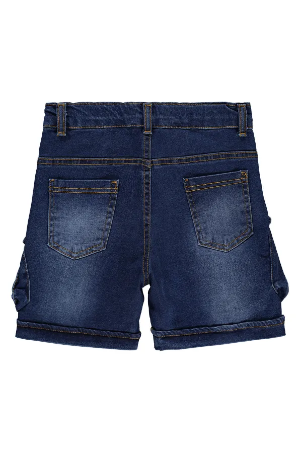 Boys Shorts 6-9 Years Dark Blue - Package