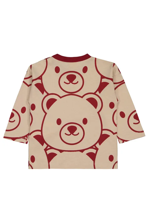 Baby Sweatshirt 0-24 Months Claret Red - Package