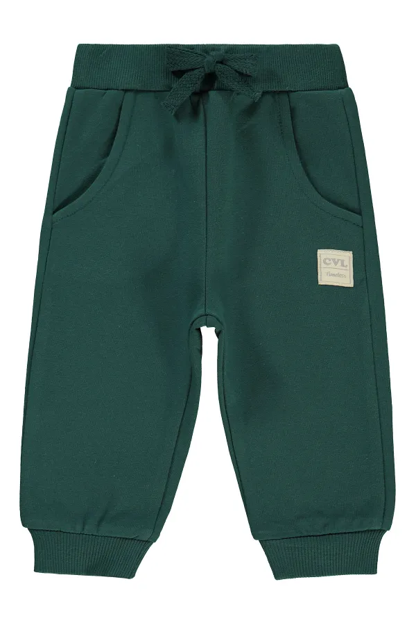 Pantalon de survêtement bébé 0-24 mois vert pin - Pack