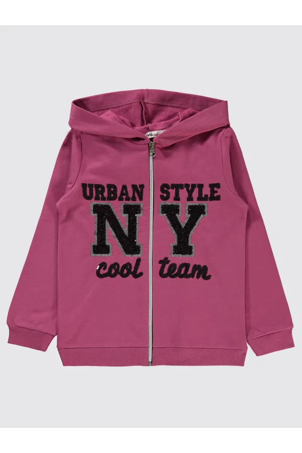 Cardigan fille 10-13 ans Lilas Ambush - Paquet
