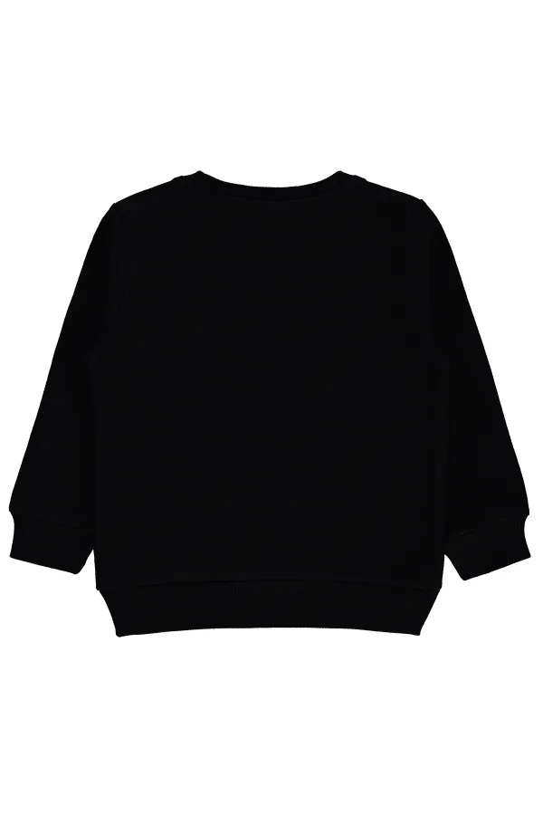 Boys Sweatshirt 2-5 Years Old Black - Pack