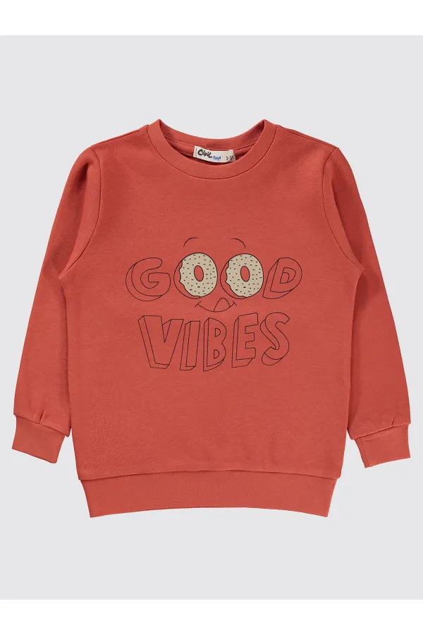 Boys Sweatshirt 2-5 Years Old Tile - Package