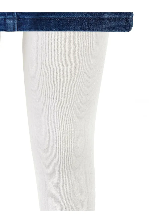Collants écrus pour filles - Paquet