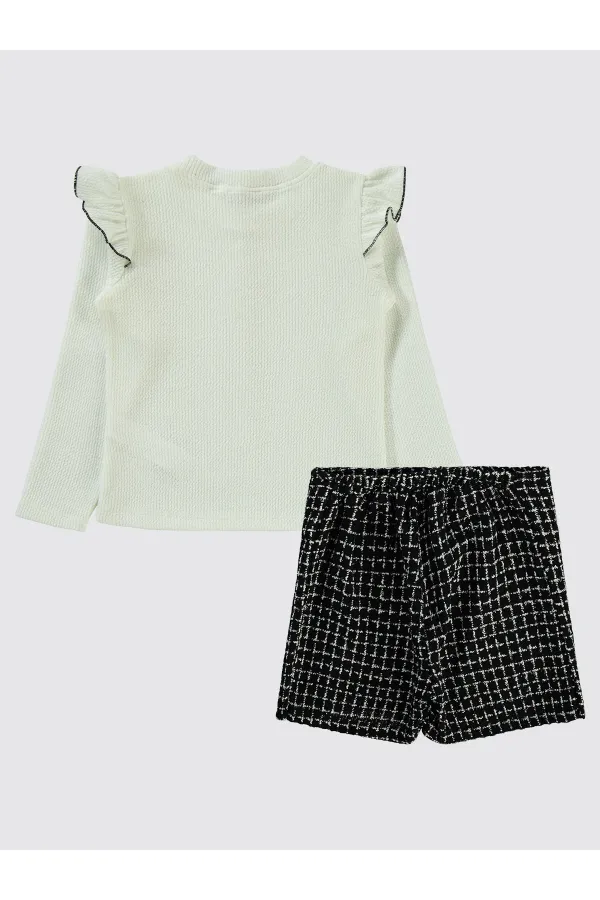 Kız Çocuk Takım 6-9 Yaş Siyah - Paket