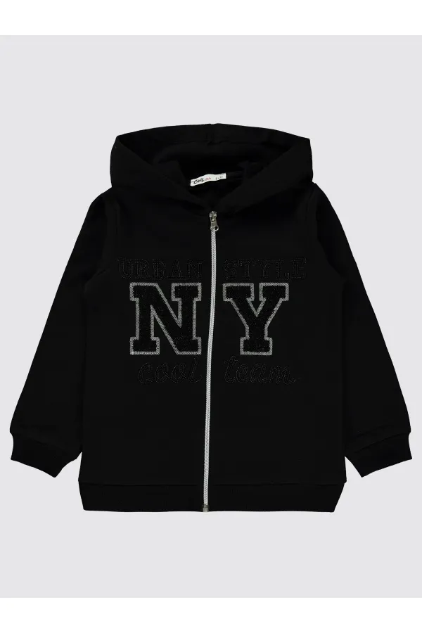 Cardigan Fille 10-13 Ans Noir - Paquet