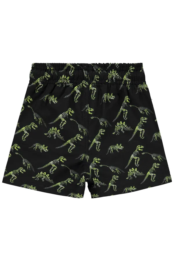Short de bain garçon 2-5 ans noir - Paquet
