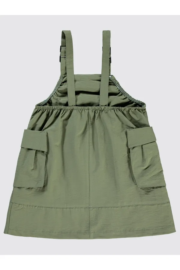 Girl's Vest and Dress 2-5 Years Khaki - Package