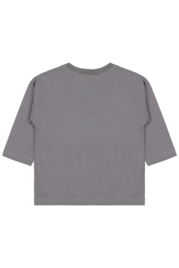 Sweat-shirt bébé 0-24 mois gris - Pack