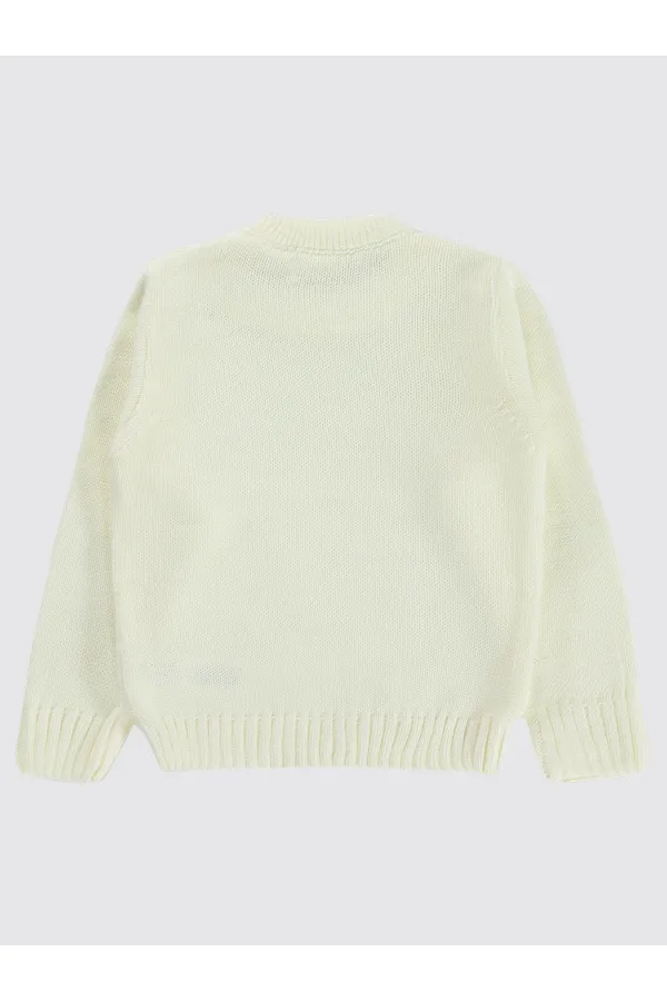 Pull Fille 2-5 Ans Écru - Paquet
