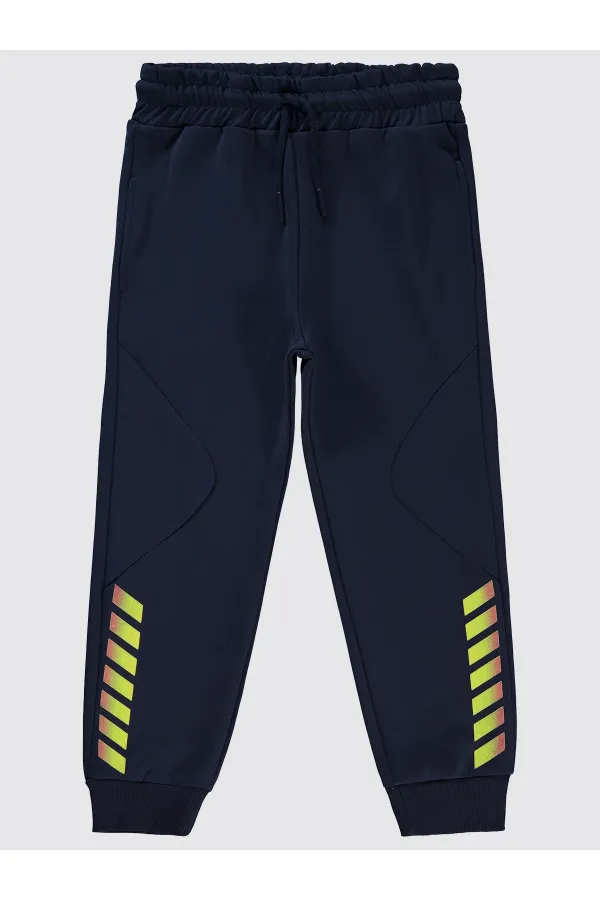 Boys Tracksuit Bottoms 6-9 Years Old Navy Blue - Pack