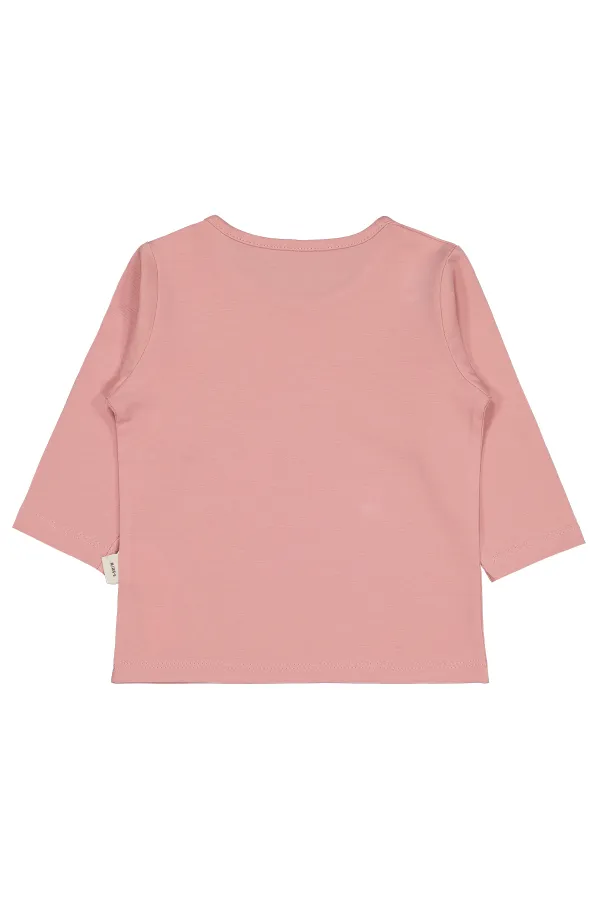 Sweat-shirt bébé 0-24 mois rose pastel foncé - Pack