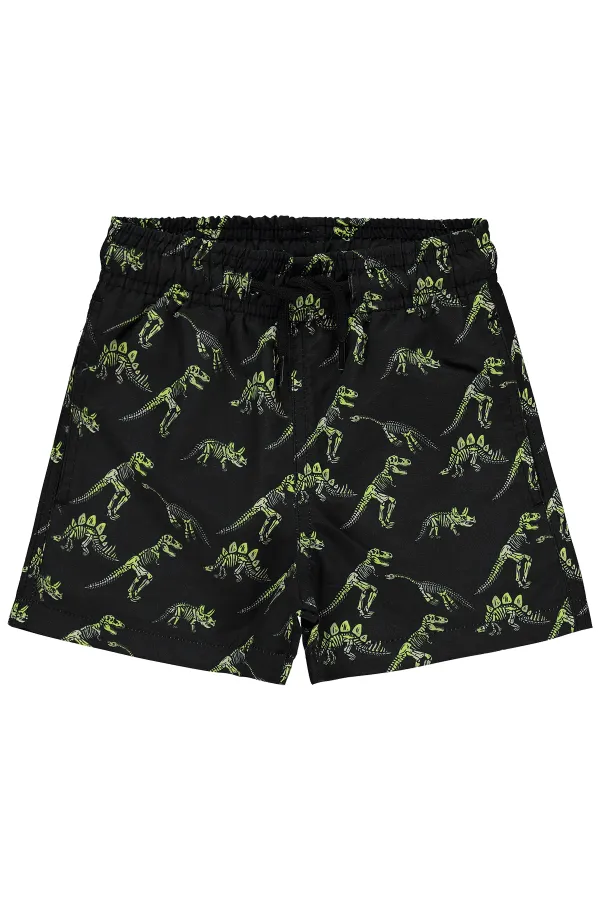 Short de bain garçon 2-5 ans noir - Paquet