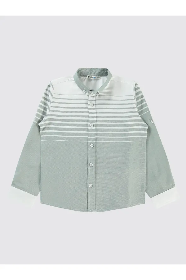 Boy Shirt 10-13 Years Khaki - Package