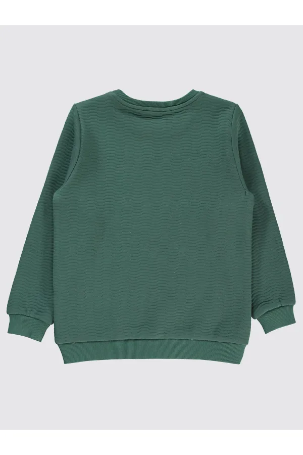 Boys Sweatshirt 6-9 Years Soft Khaki - Package