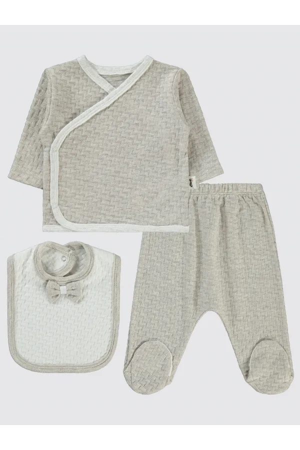 Ensembles de bodys pour bébé 0-24 mois marron - Paquet