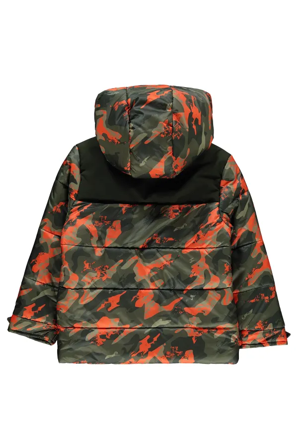 Manteau garçon 6-9 ans Orange - Paquet