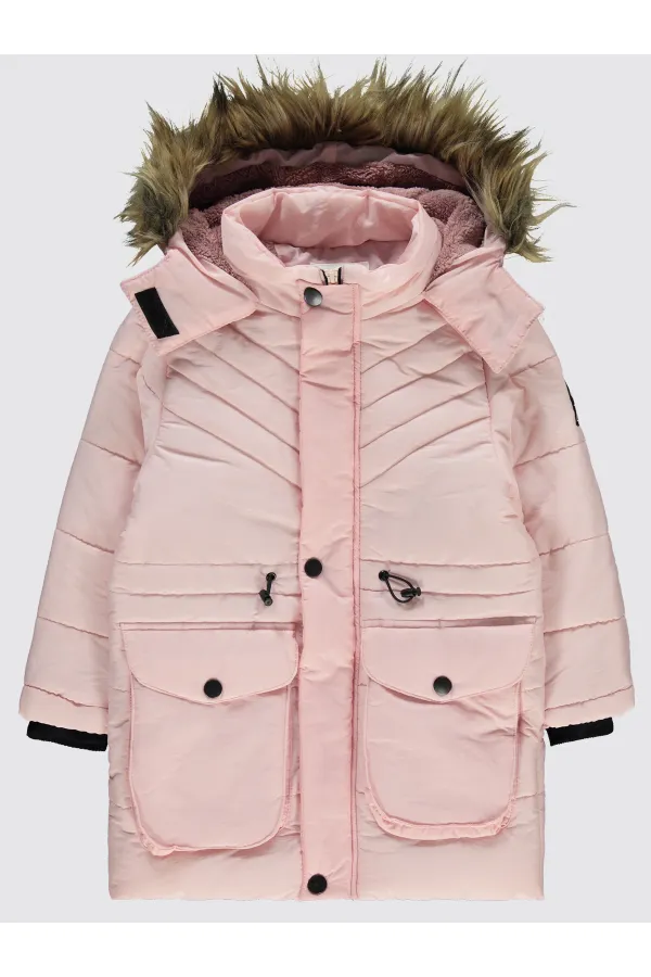 Manteau fille 6-9 ans Poudre - Paquet