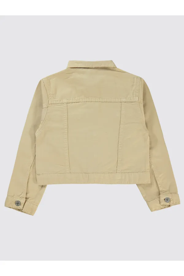 Girl's Jacket 6-9 Years Beige - Package
